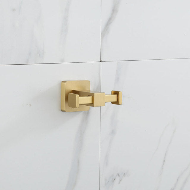 Brushed Gold Modern Bathroom Accessories