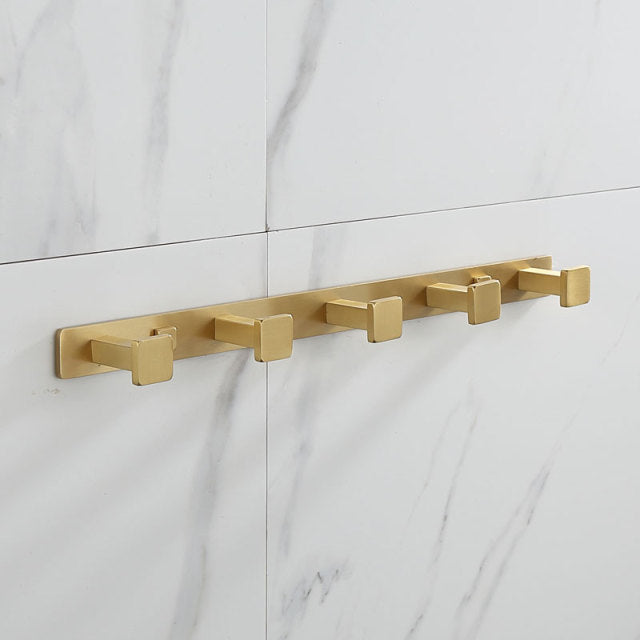 Brushed Gold Modern Bathroom Accessories