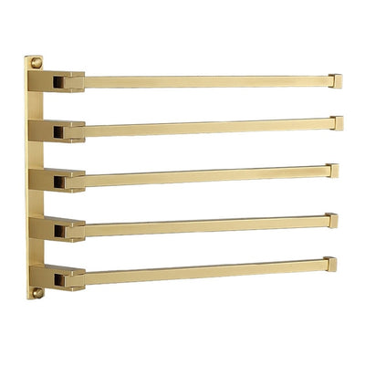 Brushed Gold Modern Bathroom Accessories