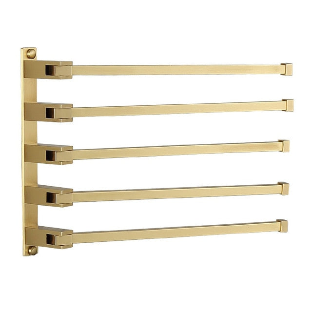 Brushed Gold Modern Bathroom Accessories