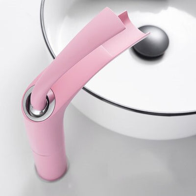 Pink Tall Vessel Faucet