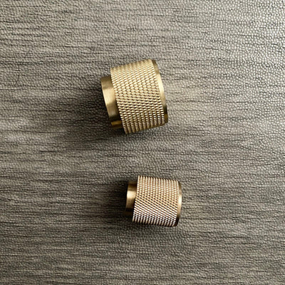 Nordic Brushed Gold cabinet door and drawer knob