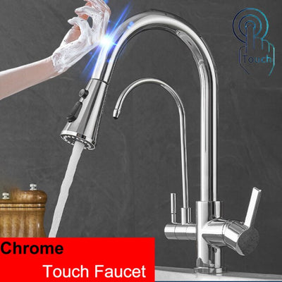 Smart Touchless 2 Way Reverse Osmosis Sensor Kitchen Faucet