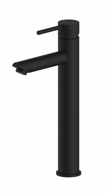 Black Tall and Short Vessel Single Hole Faucet