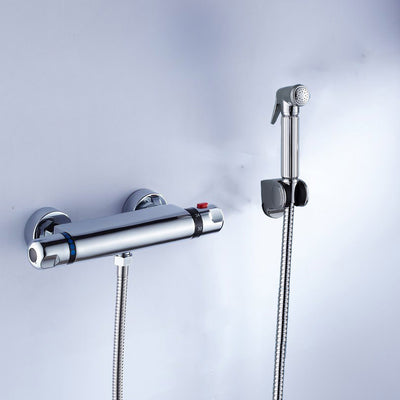 Thermostatic Wall Mount Bidet With With Hand Sprayer Kit