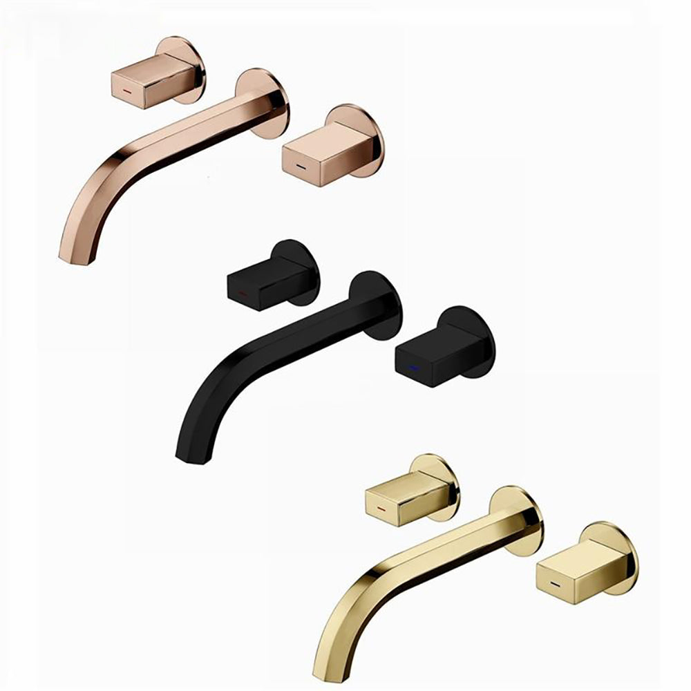 Bulgari-design wallmounted bathroom faucets